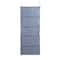 Household Essentials Denim 27" Cotton Blend & Plastic 10 Shelf Closet Shoe Organizer